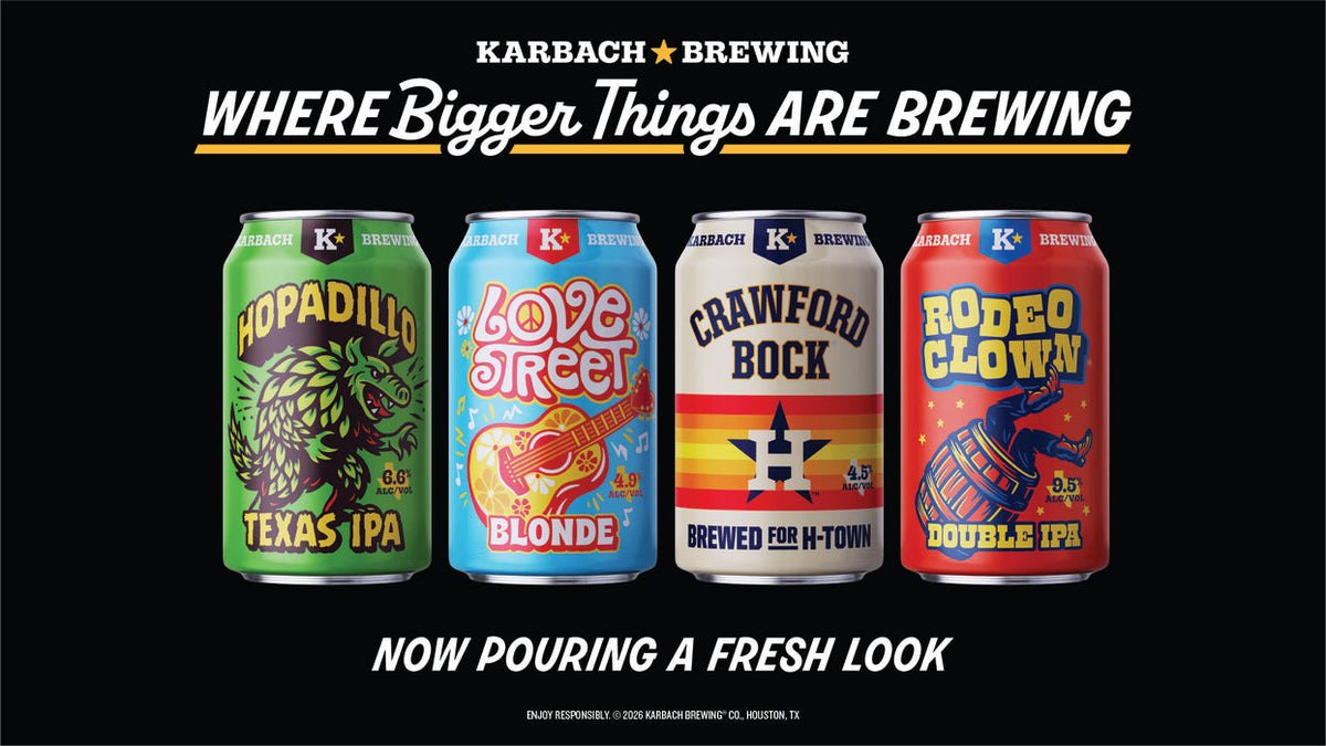 KARBACH BREWING CO. UNVEILS FRESH LOOK FOR FAN-FAVORITE PORTFOLIO
