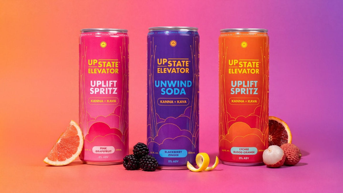 Upstate Elevator Launches First Dual Kanna & Kava Beverage Line