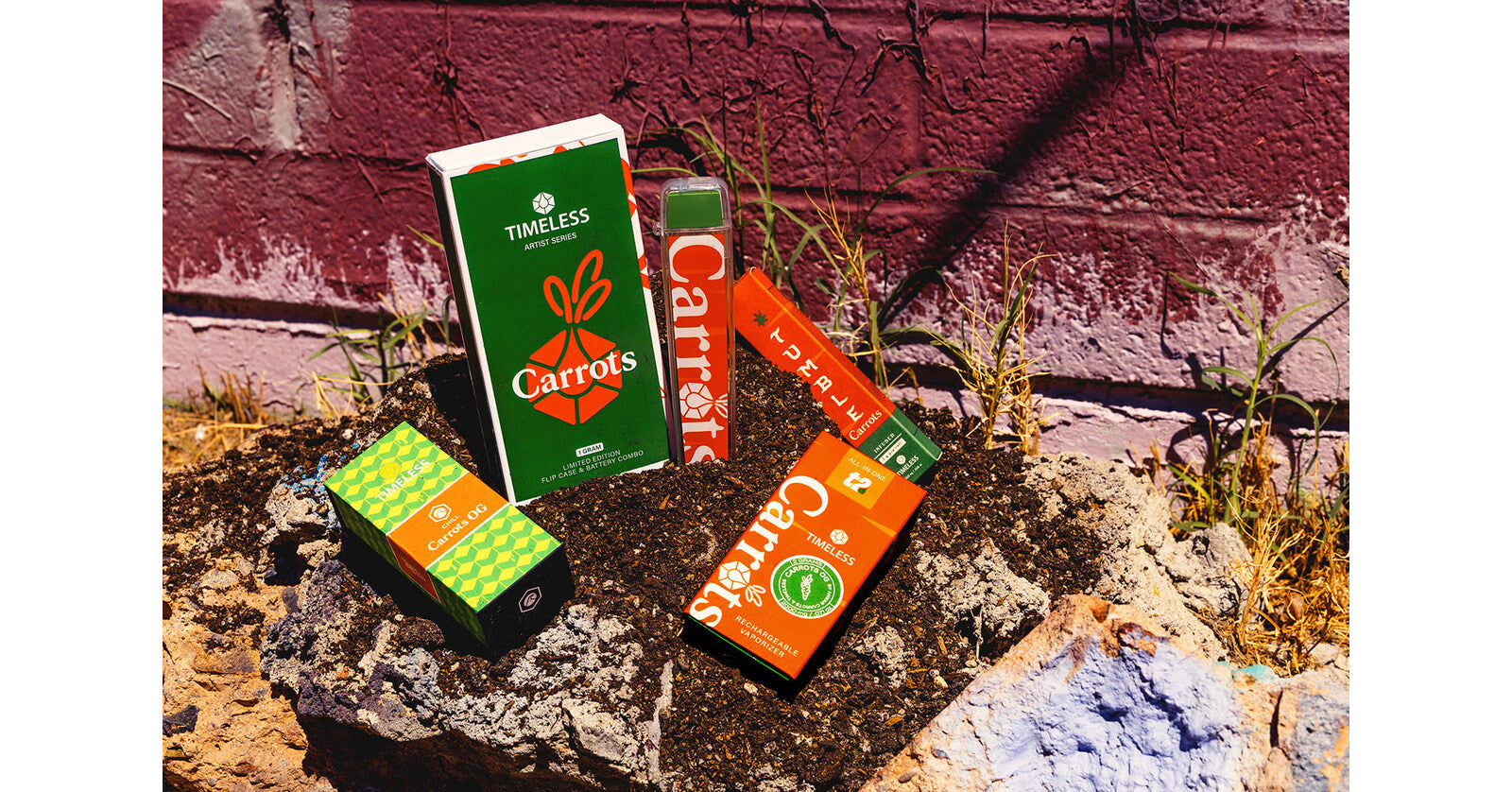 Timeless and Anwar Carrots Unveil "Carrots OG" and a 17-Piece Merch Capsule