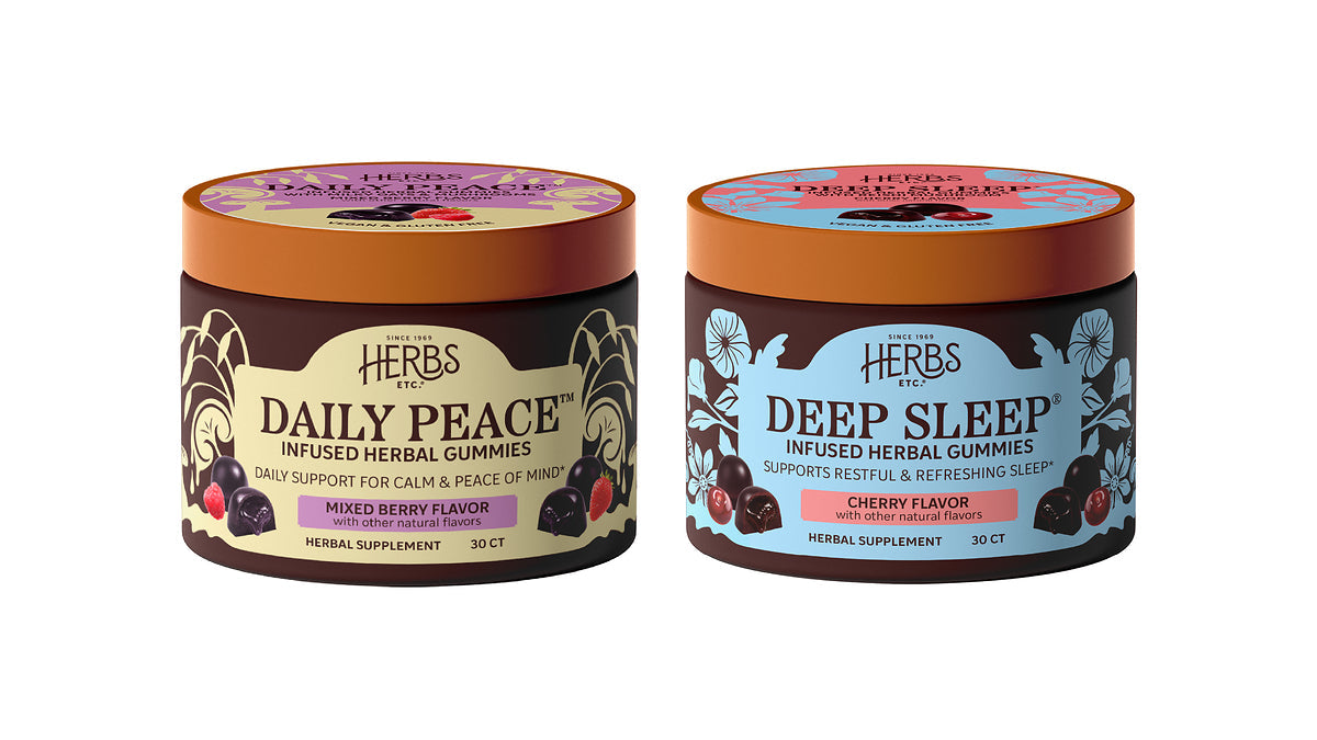 Herbs, Etc. Introduces Infused Herbal Gummies, Bringing 57 Years of Fresh Plant Extraction to a New Format