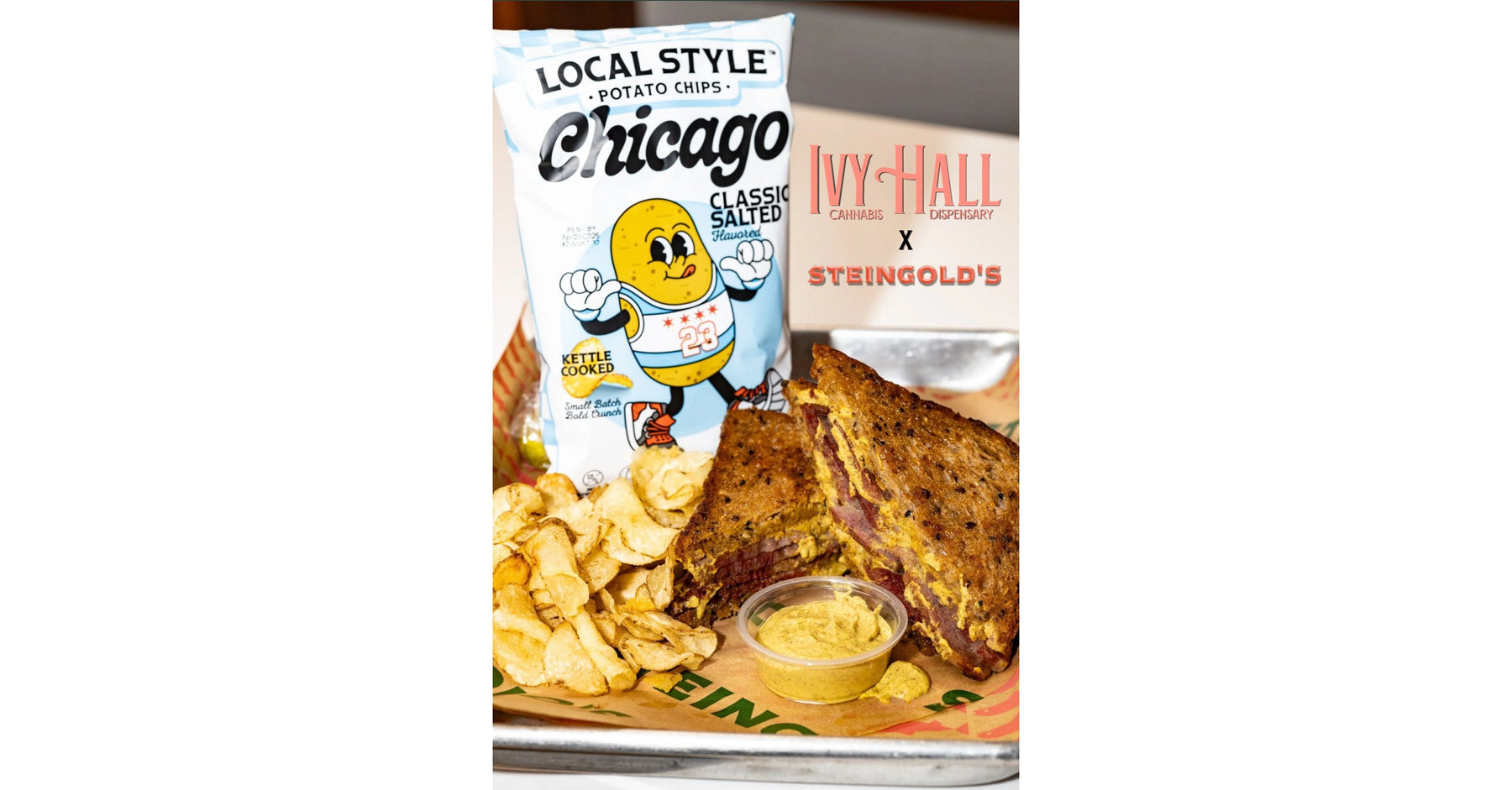 High on Rye: Ivy Hall and Steingold's Deli Debut Chicago's First Cannabis-Infused Mustard for National Pastrami Day