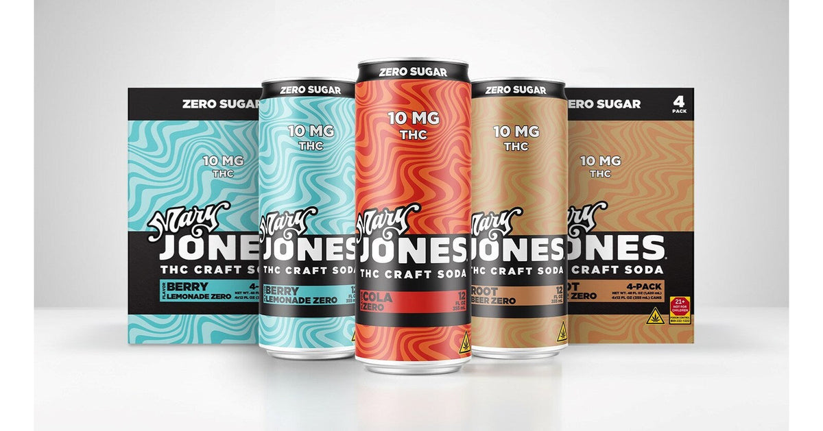 Jones Soda Launches Mary Jones ZERO, "Skip the Hangover, Keep the Fun: Mary Jones ZERO Sugar Hits Shelves"