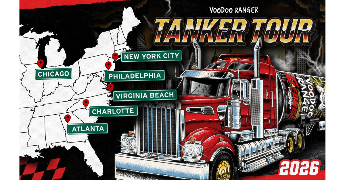 The #1 IPA in the U.S. Unleashes the Voodoo Ranger G-Force Tanker Tour
