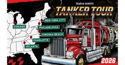 The #1 IPA in the U.S. Unleashes the Voodoo Ranger G-Force Tanker Tour