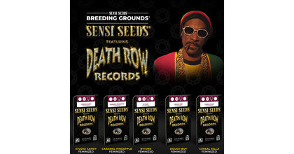 Legendary Cannabis Genetics Meet Hip-Hop Royalty: Sensi Seeds x Death Row Records Exclusive Strains Released in U.S.