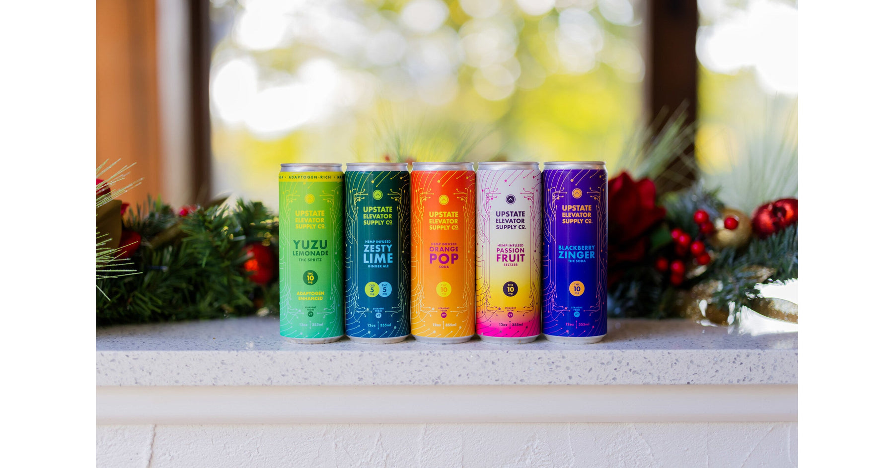 Give the Gift of Good Vibes: Upstate Elevator Unveils Limited-Edition THC + CBD Bundles and Holiday Deals