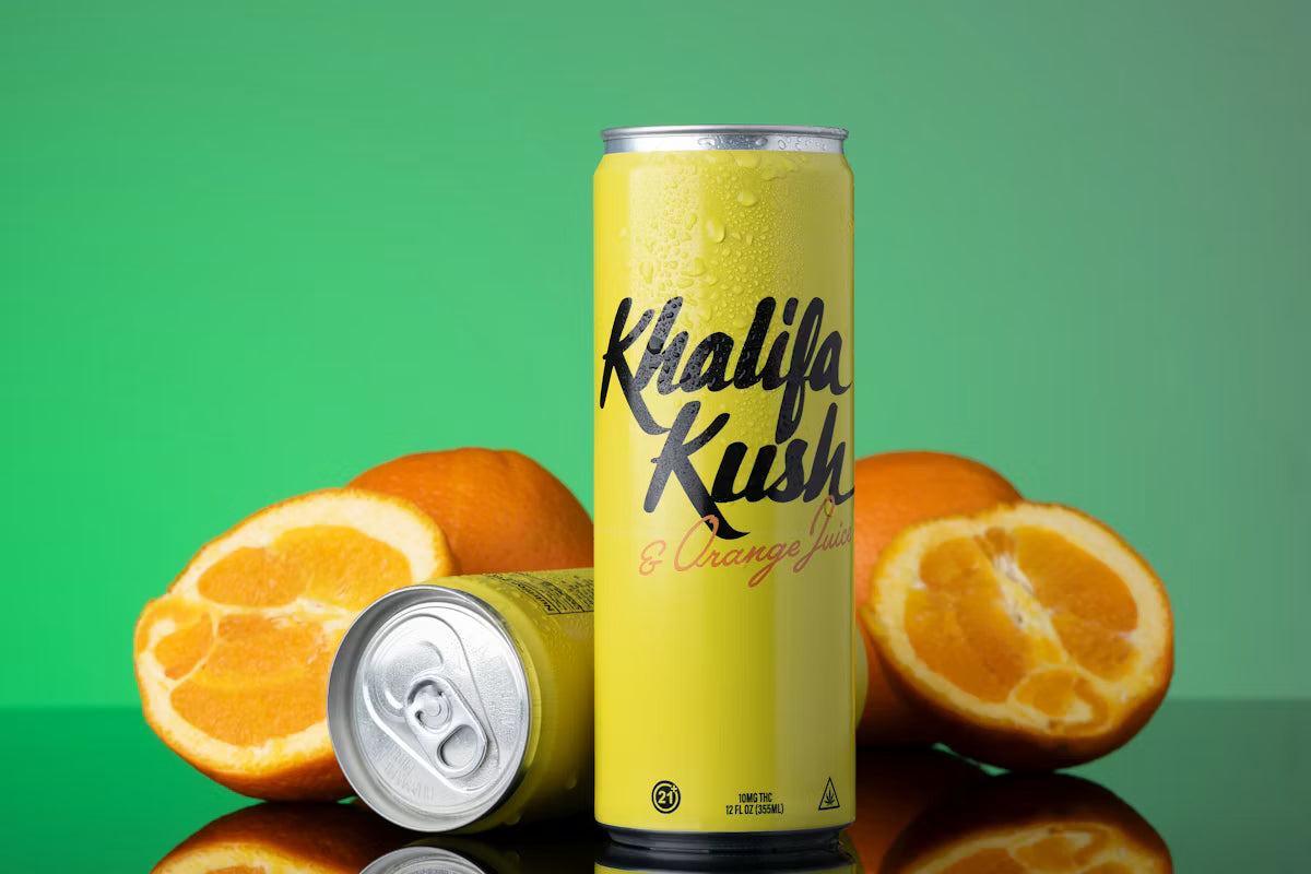 KHALIFA KUSH LAUNCHES THC BEVERAGES WITH DEBUT OF KHALIFA KUSH & ORANGE JUICE